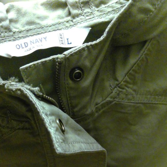 New Forrest Green Large Light Old Navy Jacket - Picture 4 of 4